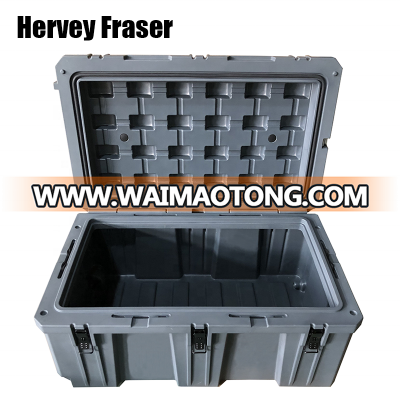 232L Hard LLDPE Plastic Cargo Case Rotomolding Tool Box