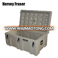 220L Rotomolding Tool Boxes With Wheels Plastic Cargo Case