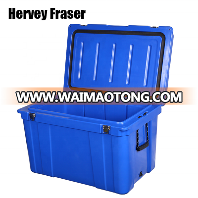 118L Rotomolded Plastic Ice box Ice Chest Beer Cooler (Marine & Camping)